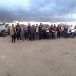 Libyans take part in new Algerian desert rally