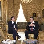 GNA Prime Minister-designate Faiez Serraj receives Matteo Renzi support in Rome
