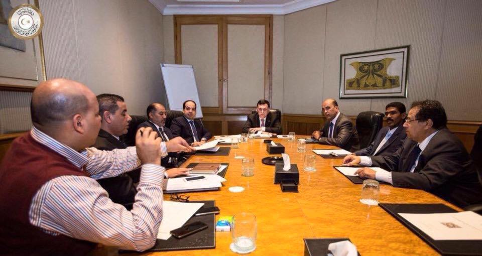 Serraj holds GNA meeting in Tunis