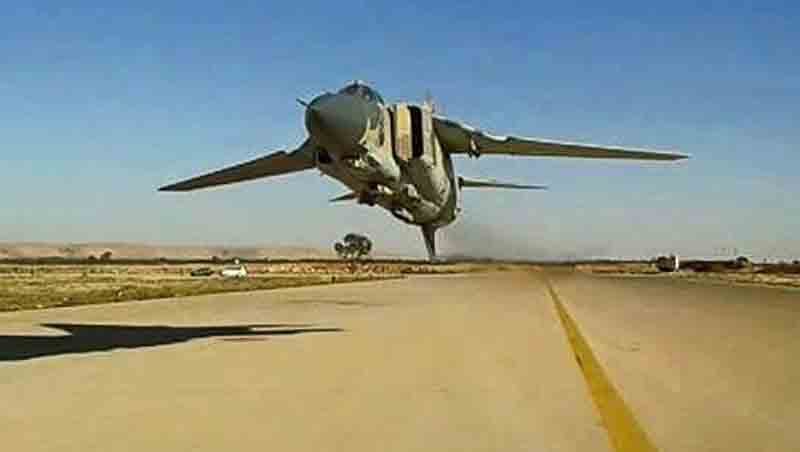 Air force attacks IS in Ben Jawad