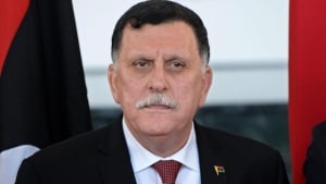 Faiez Serraj is on a two-day state visit to Holland (File photo).