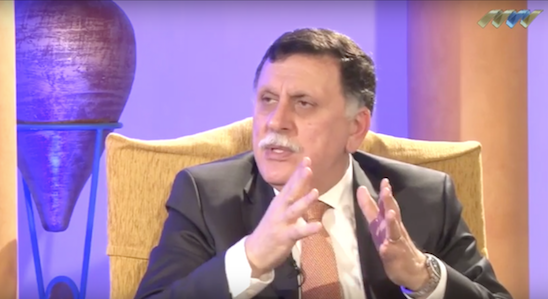 Faiez Serraj was terrorist target says intelligence chief (Photo: Archives).