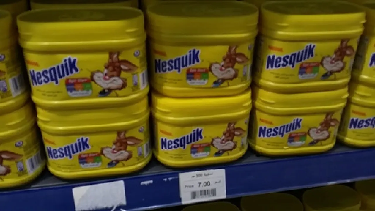 Nesquick chocolate drink (Libya Herald).