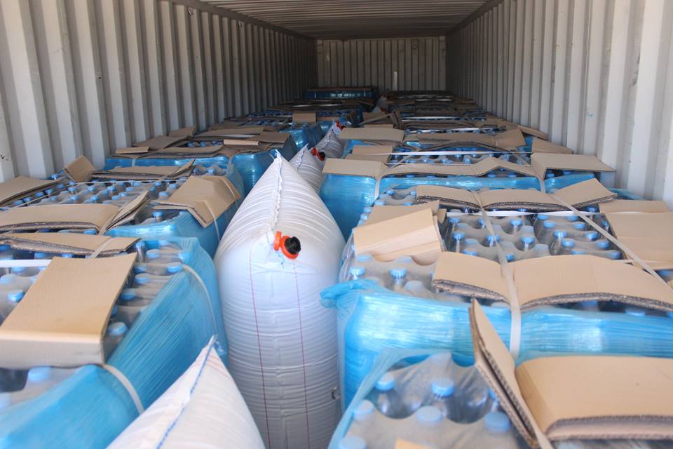 Khoms police stop money laundering containers