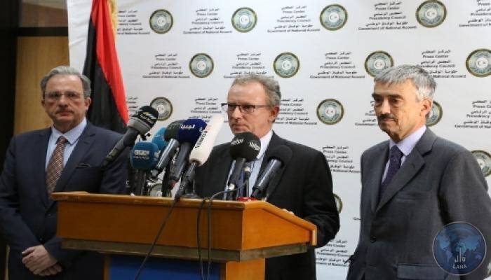 British, French and Spanish envoys in Tripoli visit