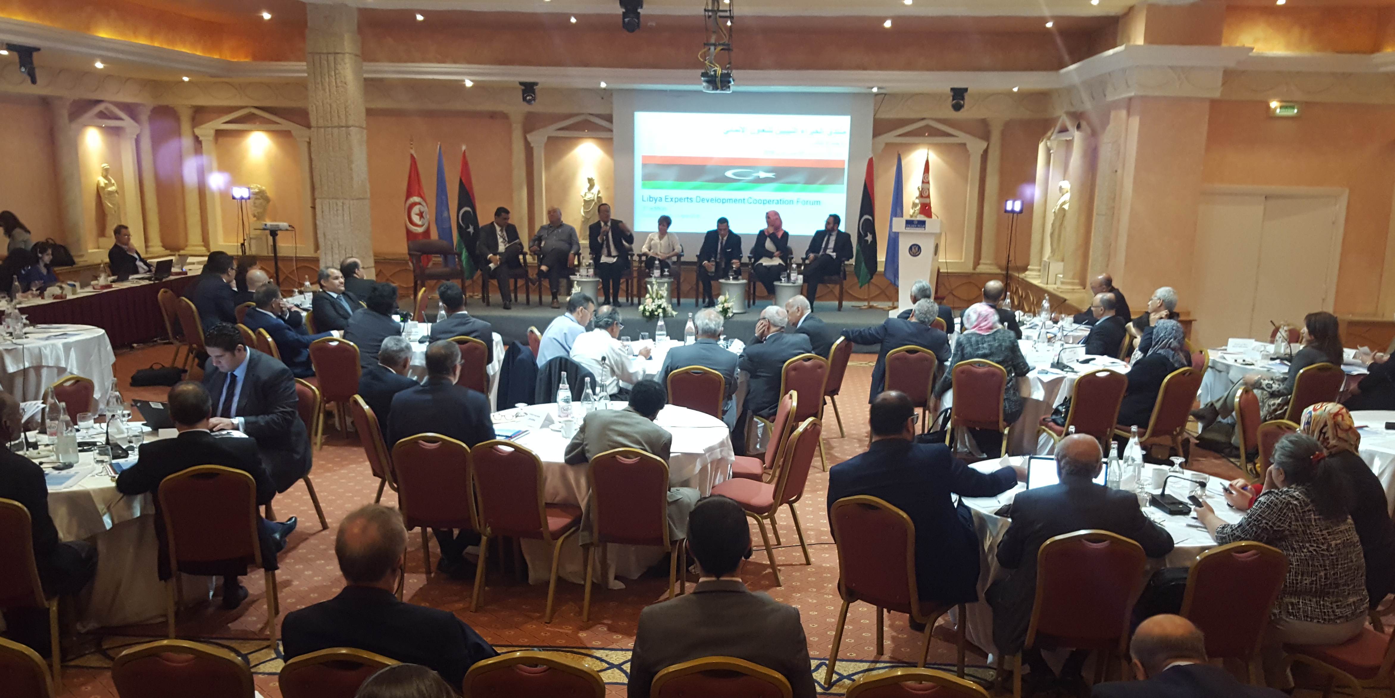 Third Libya Experts Development Cooperation Forum focuses on reform policy options for the GNA