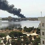 Clashes continue in Benghazi as militants hit ammunition store in Juliana and Libya air force strikes back in Garyounis