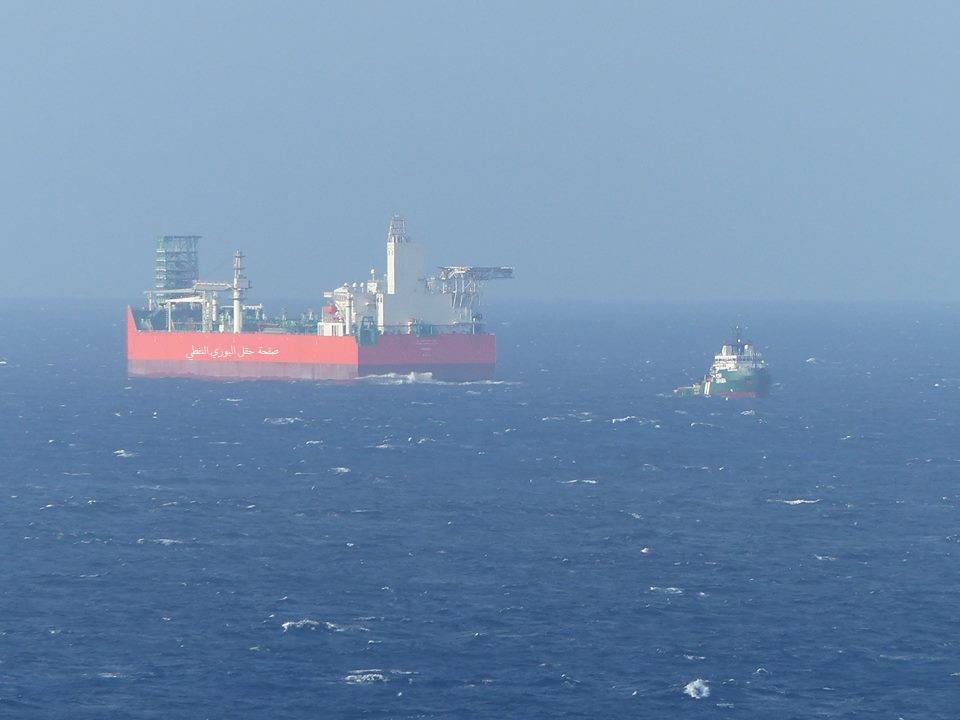 US$ 500 million Gaza floating oil terminal arrives in Libyan waters