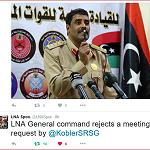 Hafter refuses Kobler request for a meeting
