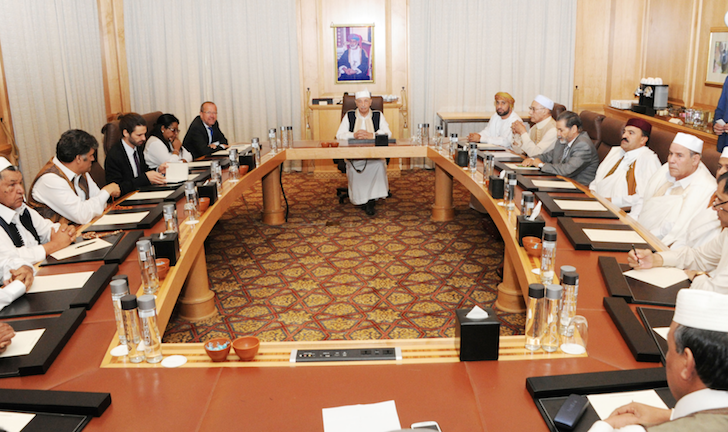 Ageela Saleh and Kobler meet in Oman