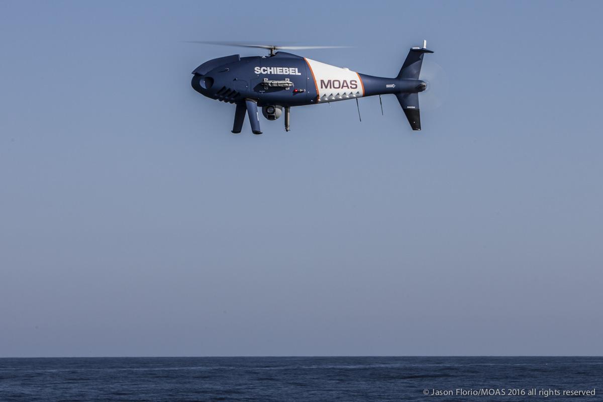 Schiebel S100 camera copter