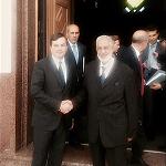 Italian foreign ministry team in Tripoli