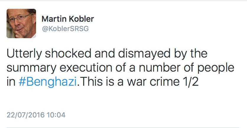Kobler tweet