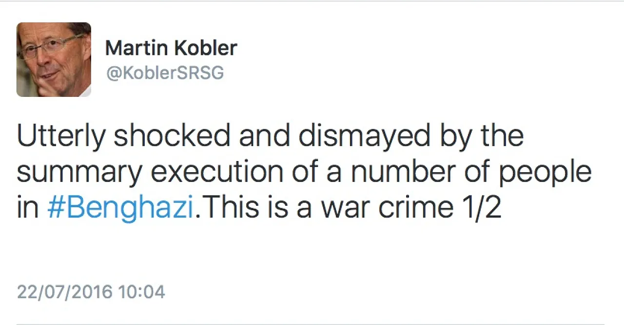 Kobler tweet