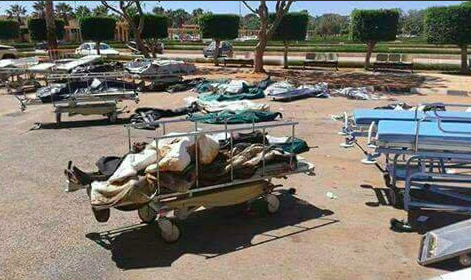 Bodies stored in car park as Benghazi morgues are full