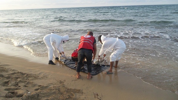 Migrants are also drowning in the east