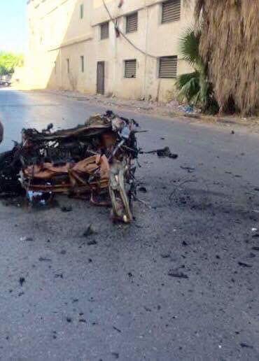 Car bomb near Tripoli's Busetta naval base