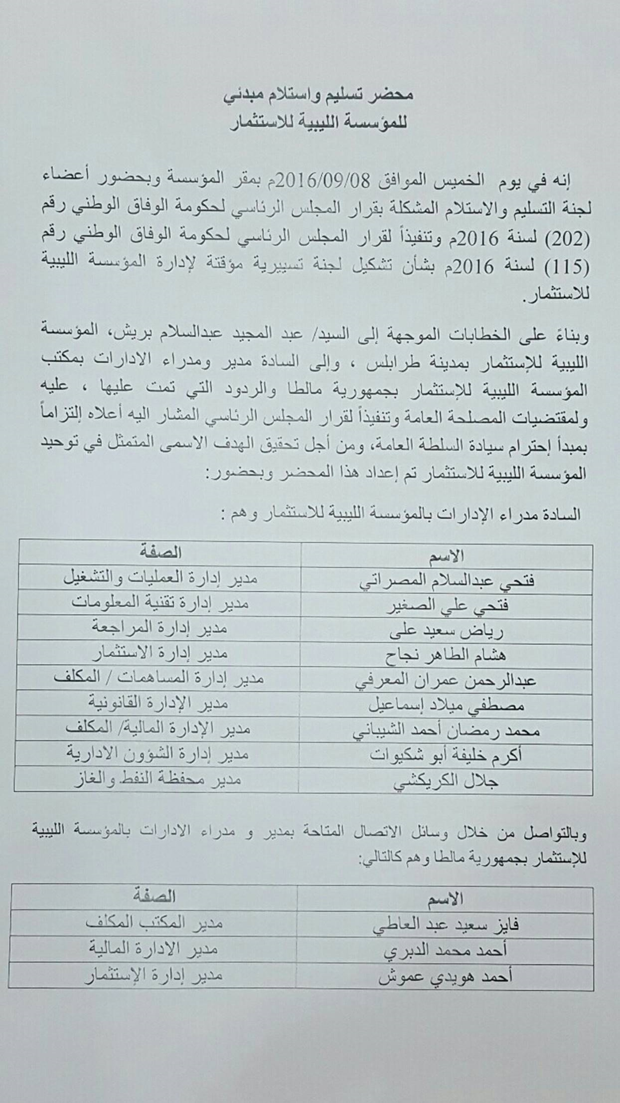 (Source: LIA Media Office).