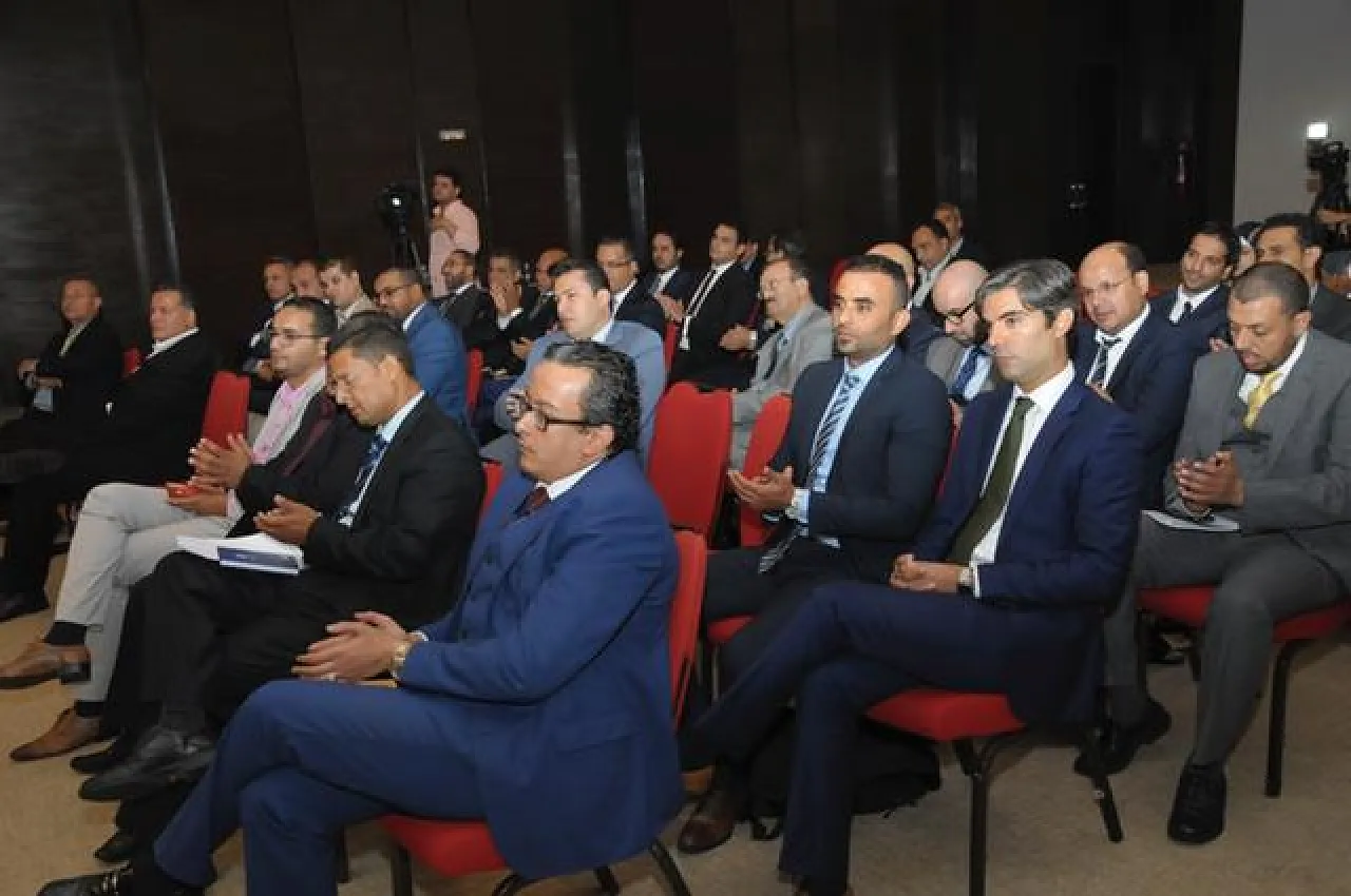 The GNA appointed LIA Interim Steering Committee held expanded meetings with its subsidiaries in Tunis (Photo: LIA Media Dept).