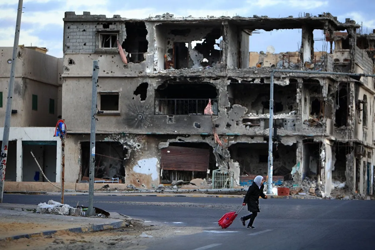 Some of the destruction in Sirte (Photo: UNICEF)