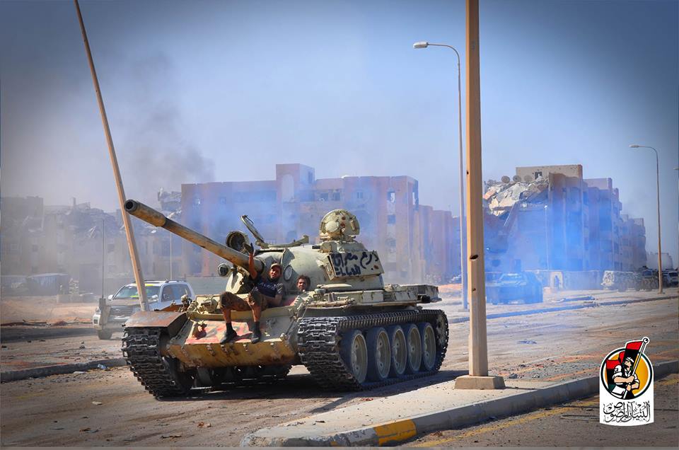 BM forces win fight for Sirte's 600 apartment complex