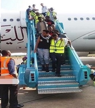 IOM voluntarily repatriates 154 Nigerian illegal migrants from Libya