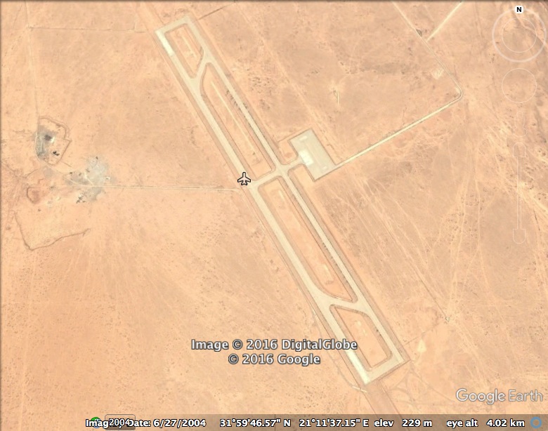 A Google Earth shot of Al-Khadim from 2004