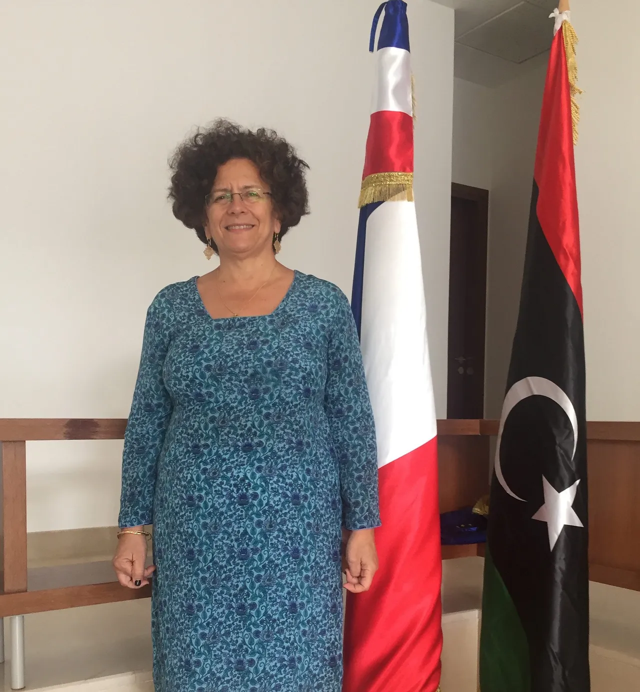 French Ambassador to Libya, Brigitte Curmi (Photo: Libya Herald) 