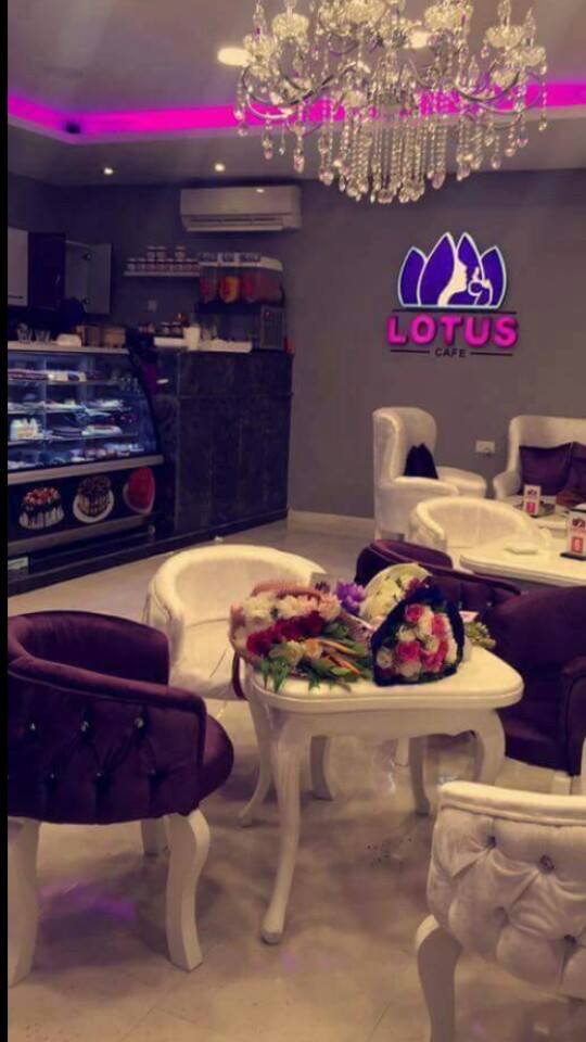 The women-only Lotus café just opened in Dubai Street (Photo: Louts Café)