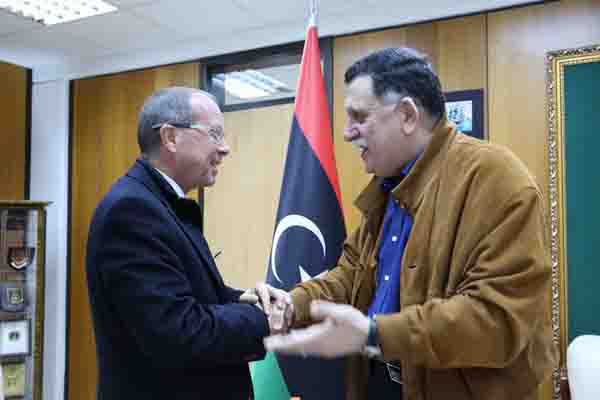 Reported fracas during Kobler's visit to Serraj