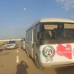 Exiles' convoy arrives in Tobruk