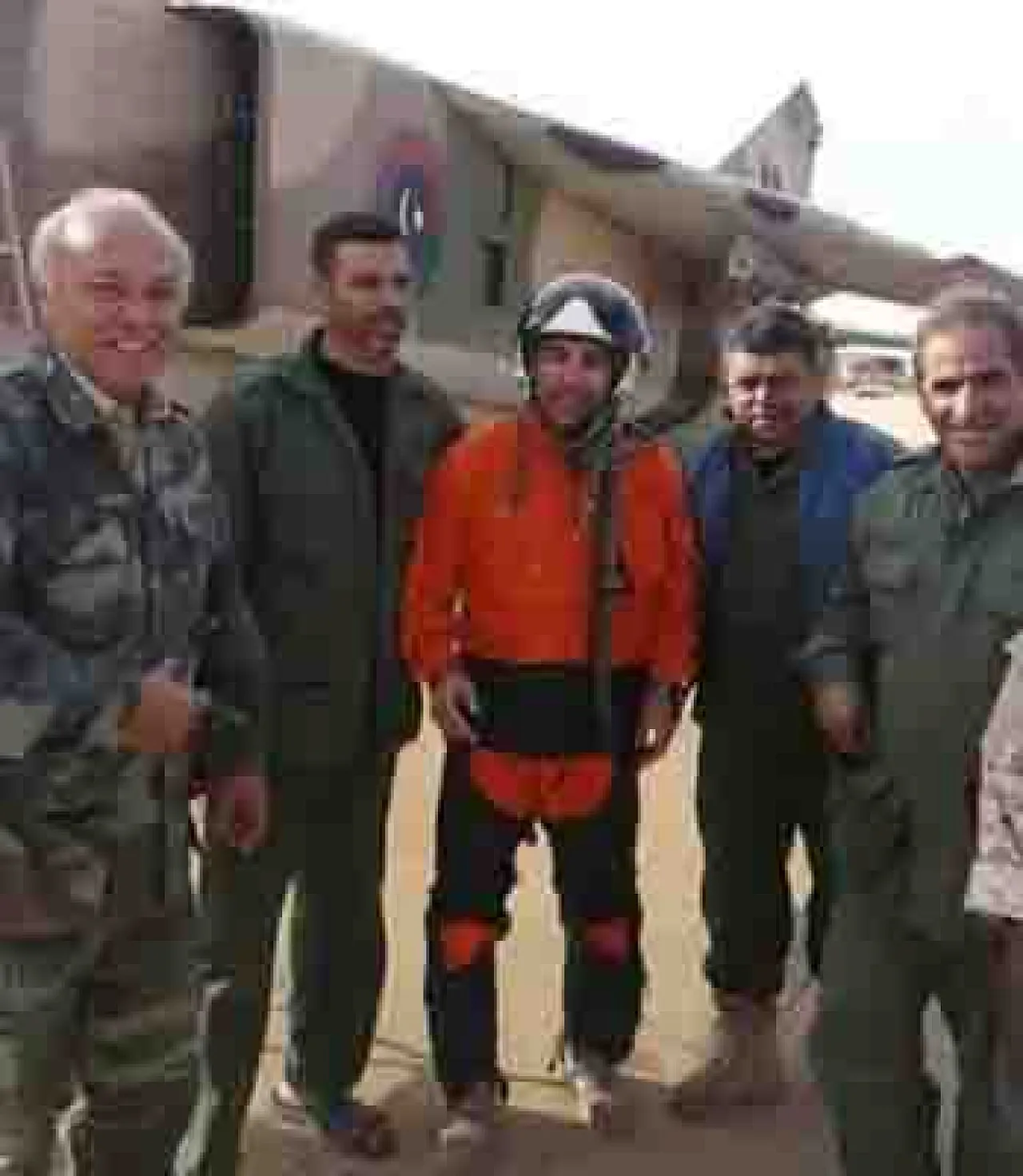 Pilot pilot Younis Al-Dinali who escaped his Mig-23 today (Photo: social media)