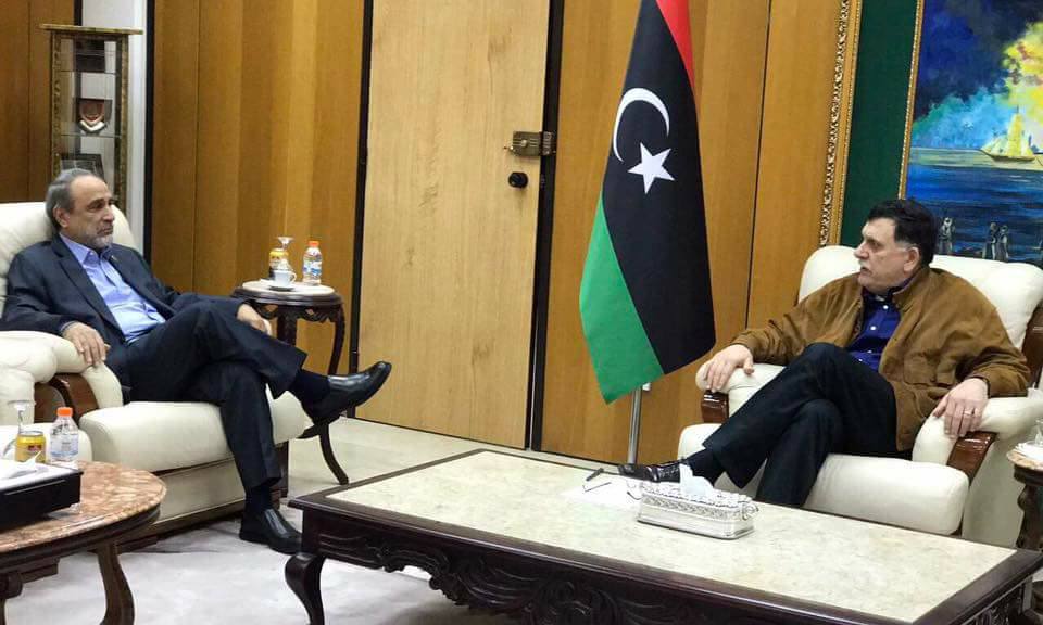 Serraj and Sewehli discuss security in Tripoli