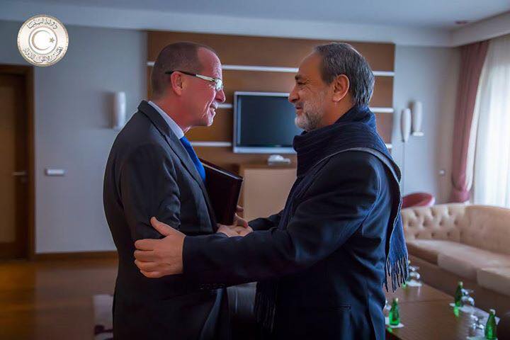 British business delegation in Benghazi