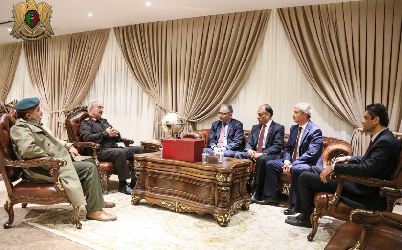Tunisian opposition leader visits Hafter