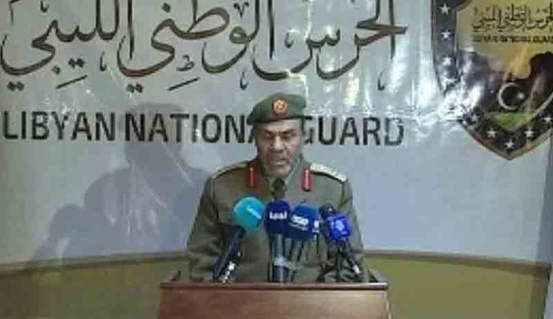 LNG commander, Colonel Mahmud Al-Zaghel today (hot: social media)