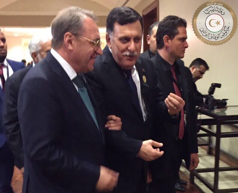 Russia offers Serraj “assistance” to rebuild Libya stability