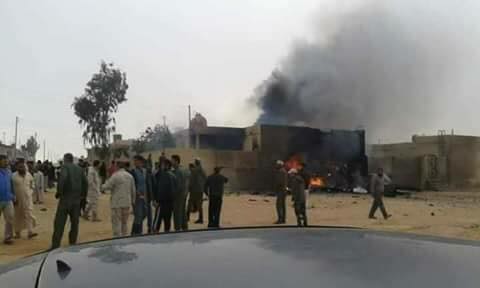 Airbase commander and locals killed in Tobruk jet crash