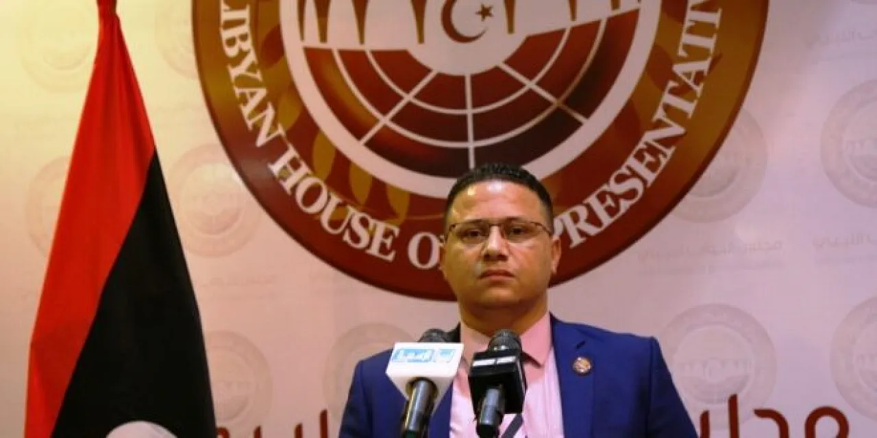 HoR spokesperson Abdalla Belheeg welcomed the Egyptian parliament's approval yesterday of deployment of troops in Libya  (Photo: Archives from HoR).