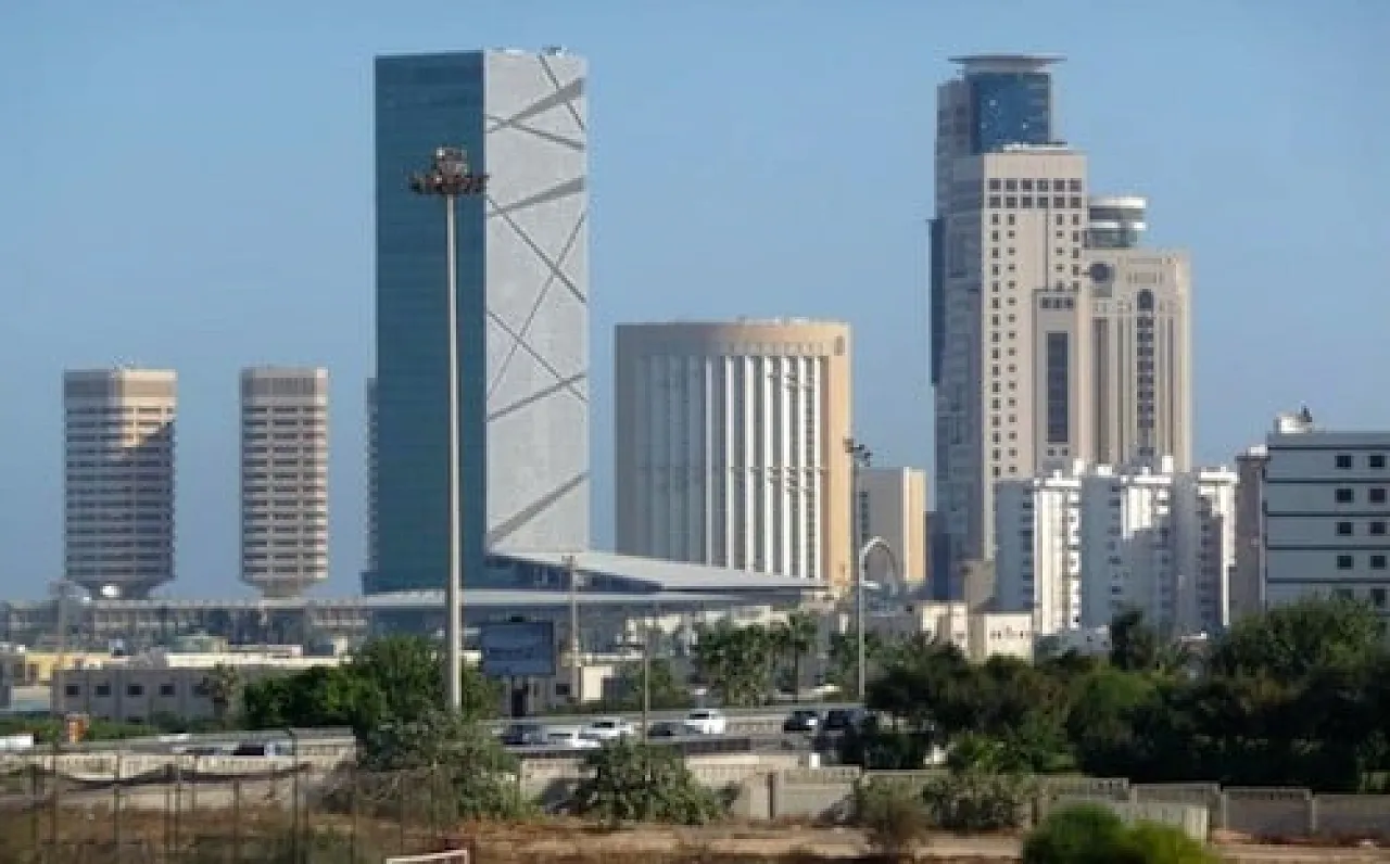 Tripoli's Centra Business District (Photo: Social media)