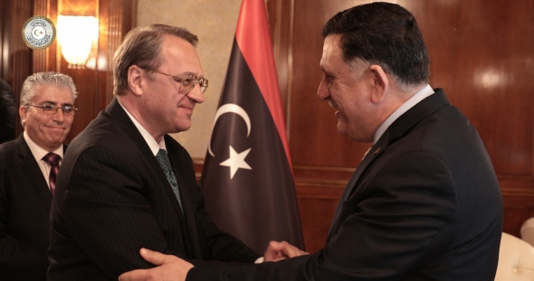 Serraj tells Russians he wants greater economic cooperation