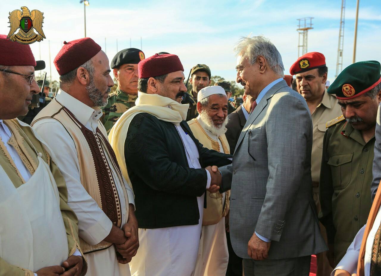 Hafter flies back from Abu Dhabi to Benghazi