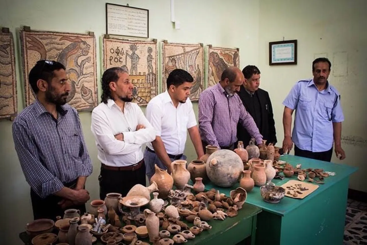 Artefacts found on the coast and given to the museum (Photo: Social media)