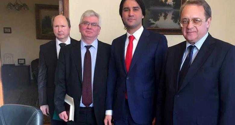 Key Hafter adviser again in Moscow for discussions