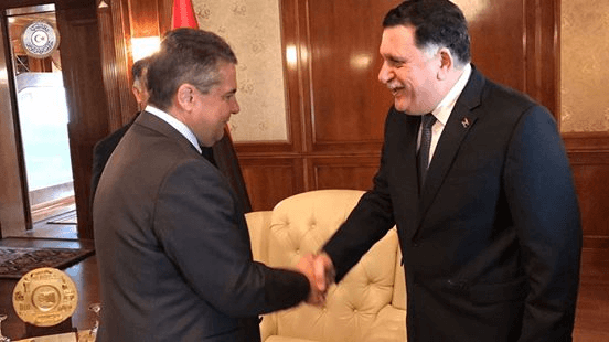 German foreign minister in Tripoli