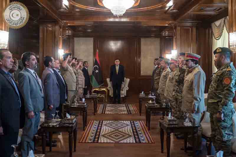 PC's western and central military commanders sworn in