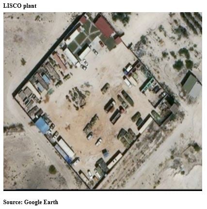 The corner compound at LISCO in Misrata near the port used to base BRSC members (Photo: UN report).