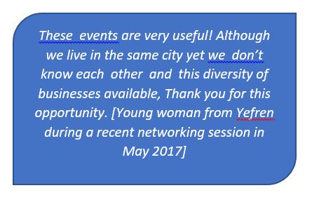 153-MEDA business networking in Libya - Intisar Rajbani-caption-210617