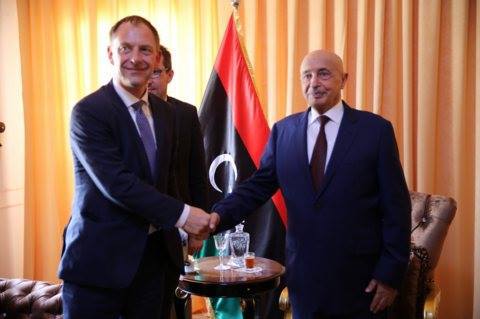 German ambassador makes first trip to the east