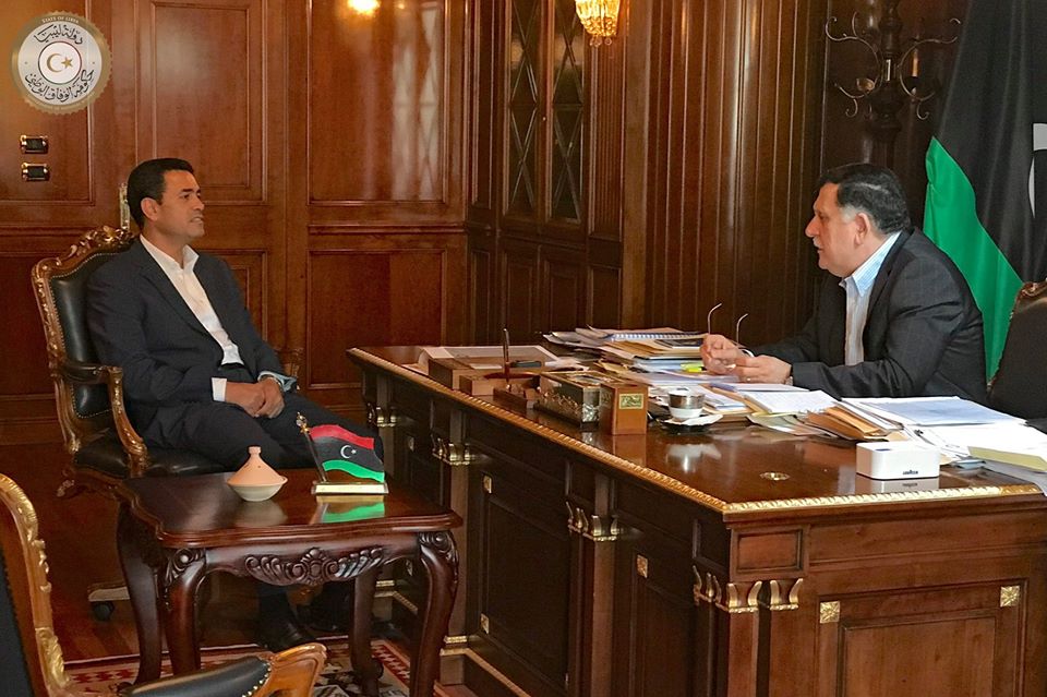 Serraj assesses election issues with HNEC head